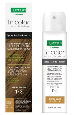 TRICOLOR SPRAY RITOCCO BIONDO SCURO 75 ML - Farmacia Murachelli Di Putelli dr. Giovanni