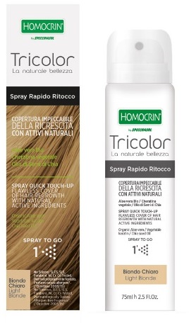 TRICOLOR SPRAY RITOCCO BIONDO CHIARO 75 ML - Farmacia Murachelli Di Putelli dr. Giovanni