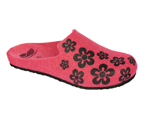 LAYE PRINTED FELT WOMENS CORAL 38 BIOPRINT MATERIALE TOMAIA FELTRO FODERA TOMAIA SFODERATO SOTTOPIEDE FELTRO SUOLA EVA CALZATA F 1 PAIO AW17 - Farmacia Murachelli Di Putelli dr. Giovanni