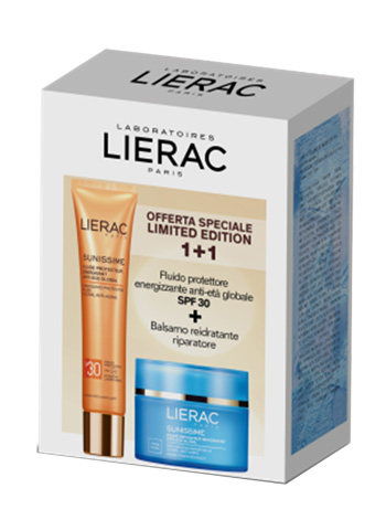 LIERAC SUNISSIME VISAGE SPF 30 40 ML + BAUME APRES SOLEIL 40 ML - Farmacia Murachelli Di Putelli dr. Giovanni