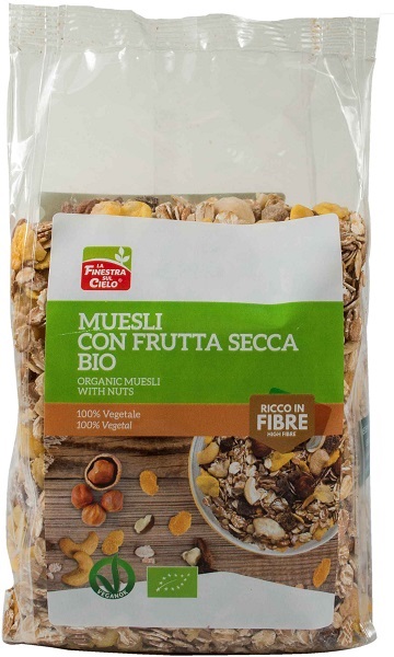 MUESLI FRUTTA SECCA BIO 375 G - Farmacia Murachelli Di Putelli dr. Giovanni