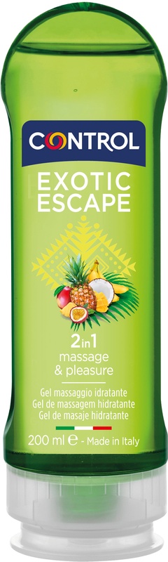CONTROL GEL PER MASSAGGI EXOTIC ESCAPE 200 ML - Farmacia Murachelli Di Putelli dr. Giovanni