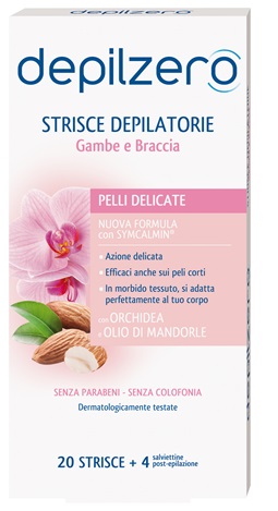 DEPILZERO STRISCE GAMBE BRACCIA 20 PEZZI - Farmacia Murachelli Di Putelli dr. Giovanni