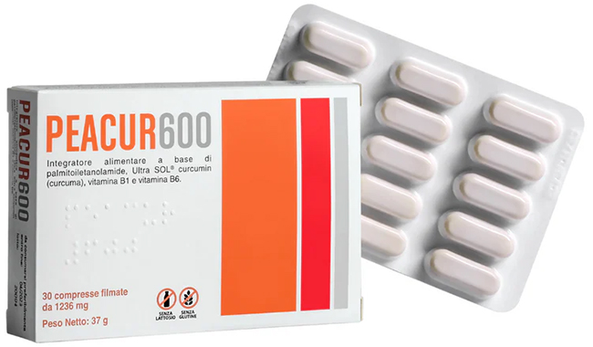 PEACUR 600 30 COMPRESSE 36 G - Farmacia Murachelli Di Putelli dr. Giovanni