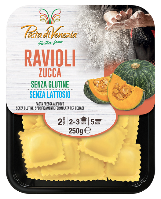 PASTA DI VENEZIA RAVIOLI ALLA ZUCCA 250 G - Farmacia Murachelli Di Putelli dr. Giovanni