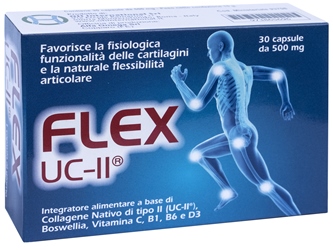 FLEX UC II 30 CAPSULE DA 500 MG - Farmacia Murachelli Di Putelli dr. Giovanni