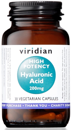 VIRIDIAN HYALURONIC ACID HIGH POTENCY 30 CAPSULE VIRIDIAN ACIDO IALURONICO ALTA CONCENTRAZIONE - Farmacia Murachelli Di Putelli dr. Giovanni