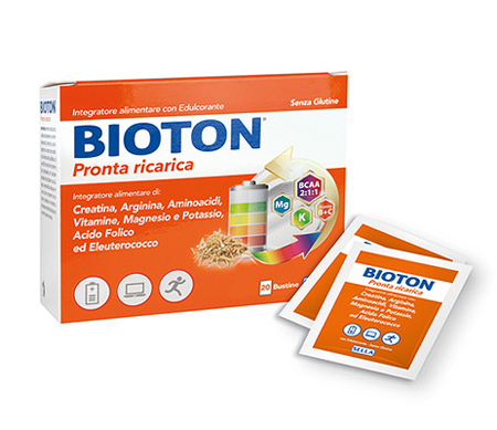 BIOTON PRONTA RICARICA 20 BUSTINE - Farmacia Murachelli Di Putelli dr. Giovanni