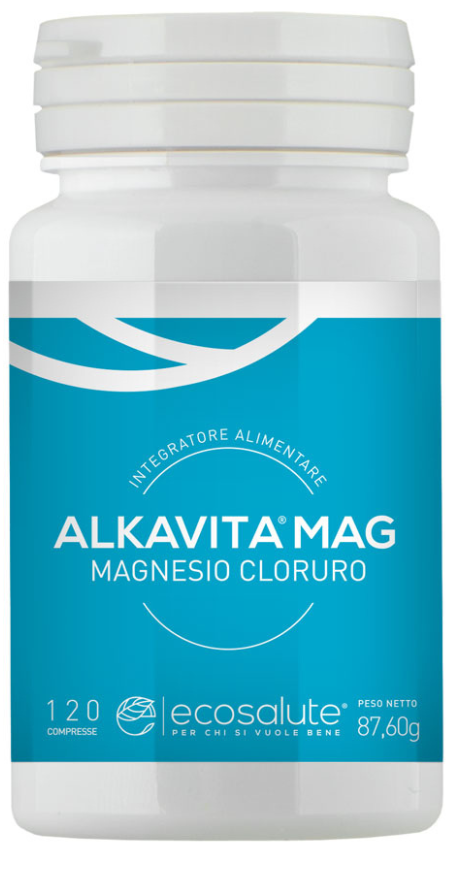 ALKAVITA MAG MAGNESIO CLORURO 120 COMPRESSE - Farmacia Murachelli Di Putelli dr. Giovanni