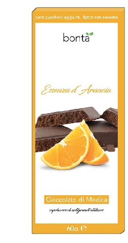 CIOCCOLATO DI MODICA ALL'ARANCIA SENZA ZUCCHERI AGGIUNTI 60 G - Farmacia Murachelli Di Putelli dr. Giovanni