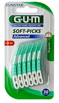 GUM SOFTPICKS ADVANCE SCOVOLINO LARGE GOMMA 30 PEZZI - Farmacia Murachelli Di Putelli dr. Giovanni