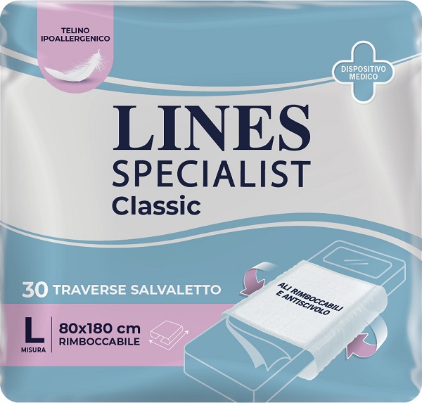 TRAVERSA LINES SPECIALIST CLASSIC 80X180 CM 30 PEZZI - Farmacia Murachelli Di Putelli dr. Giovanni