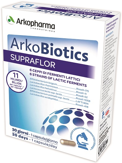 ARKOBIOTICS SUPRAFLOR 30 CAPSULE - Farmacia Murachelli Di Putelli dr. Giovanni