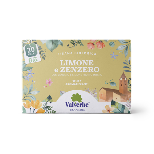 TISANA LIMONE/ZENZERO BIO 20 FILTRI - Farmacia Murachelli Di Putelli dr. Giovanni