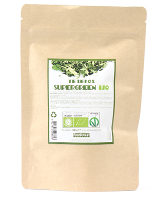 TE' DETOX SUPERGREEN BIO 100 G - Farmacia Murachelli Di Putelli dr. Giovanni