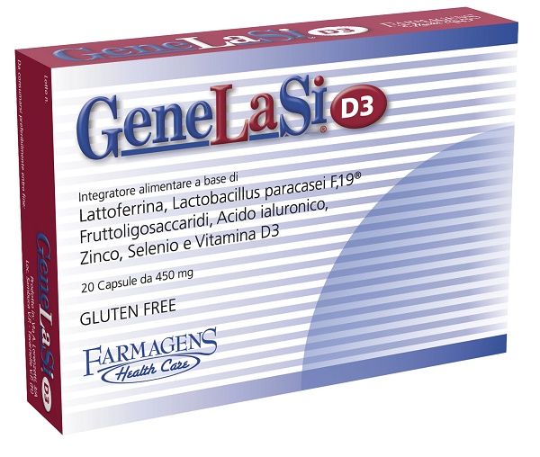 GENELASI D3 20 CAPSULE 450 MG - Farmacia Murachelli Di Putelli dr. Giovanni