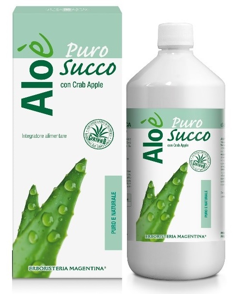 ALOE' ALOE PURO SUCCO BIO 1 LITRO - Farmacia Murachelli Di Putelli dr. Giovanni