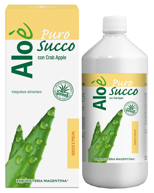 ALOE' ALOE SUCCO E POLPA BIO 1 LITRO - Farmacia Murachelli Di Putelli dr. Giovanni