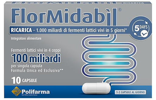 FLORMIDABIL RICARICA 10 CAPSULE - Farmacia Murachelli Di Putelli dr. Giovanni