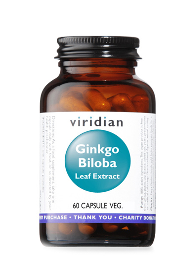 VIRIDIAN GINKGO BILOBA LEAF EXTR 60CPS - Farmacia Murachelli Di Putelli dr. Giovanni
