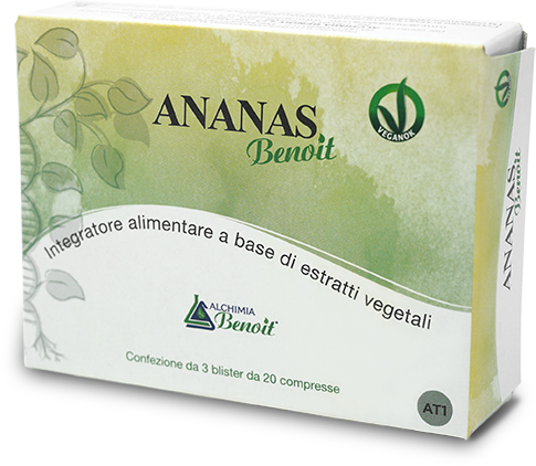 ANANAS BENOIT 60 COMPRESSE DA 500 MG - Farmacia Murachelli Di Putelli dr. Giovanni