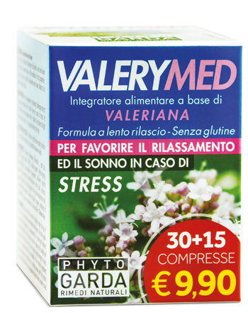VALERYMED RILASCIO PROLUNGATO 30 + 15 COMPRESSE - Farmacia Murachelli Di Putelli dr. Giovanni