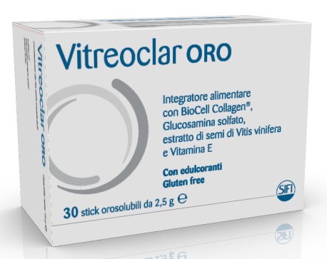 VITREOCLAR ORO 30 BUSTINE OROSOLUBILI DA 2,5 G - Farmacia Murachelli Di Putelli dr. Giovanni