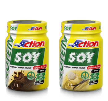 PROACTION SOY PROTEIN CHOCO CREAM 500 G - Farmacia Murachelli Di Putelli dr. Giovanni