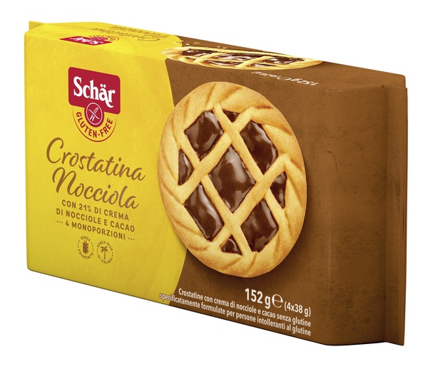 SCHAR CROSTATINA NOCCIOLA 4 MONOPORZIONI DA 38 G - Farmacia Murachelli Di Putelli dr. Giovanni