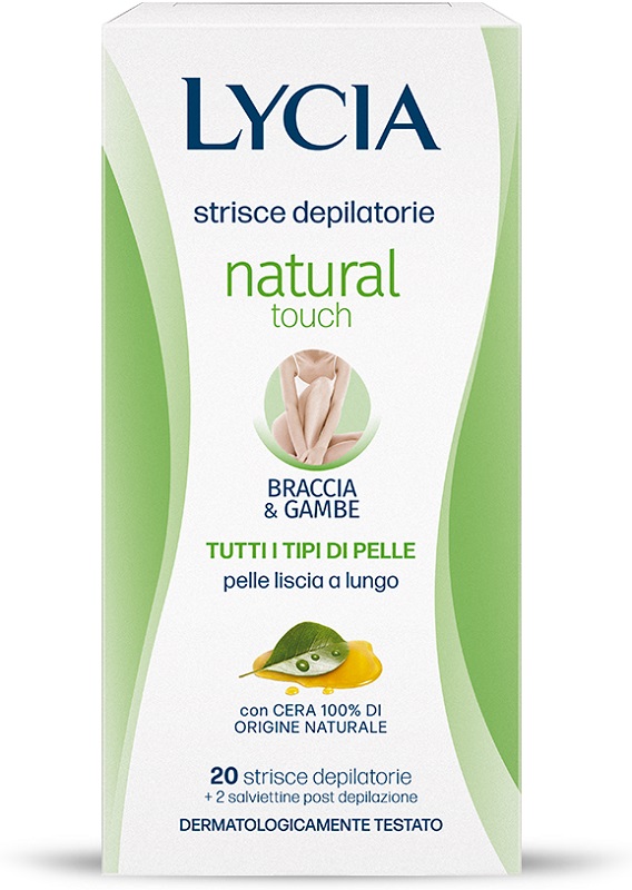 LYCIA 20 STRISCE B/G NATURALE 12 PEZZI - Farmacia Murachelli Di Putelli dr. Giovanni