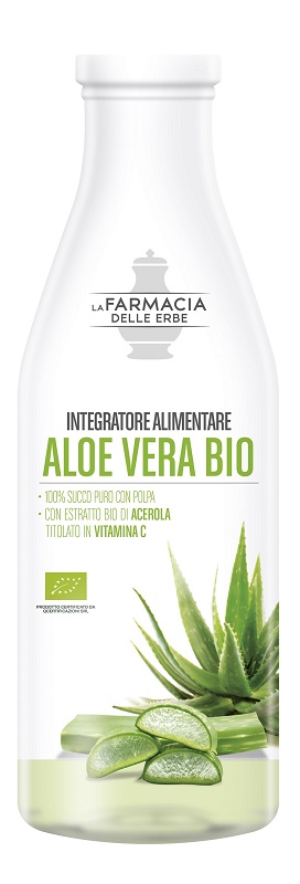 FARMACIA DELLE ERBE ALOE VERA SUCCO PURO BIO 1000 ML - Farmacia Murachelli Di Putelli dr. Giovanni