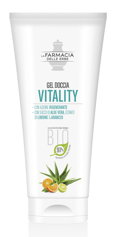 FARMACIA DELLE ERBE GEL DOCCIA VITALITY BIO 100 ML - Farmacia Murachelli Di Putelli dr. Giovanni
