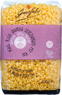 GAROFALO ANELLINI SENZA GLUTINE 400 G - Farmacia Murachelli Di Putelli dr. Giovanni