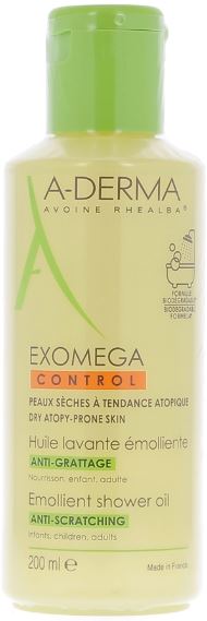 EXOMEGA CONTROL OLIO DETERGENTE 200 ML - Farmacia Murachelli Di Putelli dr. Giovanni