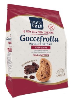 NUTRIFREE GOCCEFROLLA SNACK CLASSICA BONTA' SENZA LATTOSIO 6 MONOPORZIONI DA 40 G - Farmacia Murachelli Di Putelli dr. Giovanni
