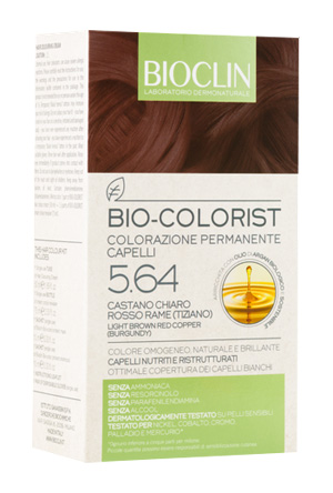 BIOCLIN BIO COLORIST 5,64 CASTANO CHIARO ROSSO RAME TIZIANO - Farmacia Murachelli Di Putelli dr. Giovanni