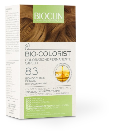 BIOCLIN BIO COLORIST 8,3 BIONDO CHIARO DORATO - Farmacia Murachelli Di Putelli dr. Giovanni