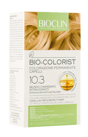BIOCLIN BIO COLORIST 10,3 BIONDO CHIARISSIMO EXTRA DORATO - Farmacia Murachelli Di Putelli dr. Giovanni