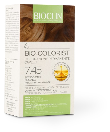 BIOCLIN BIO COLORIST 7,45 BIONDO RAME MOGANO - Farmacia Murachelli Di Putelli dr. Giovanni