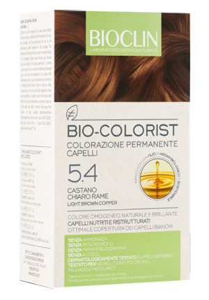 BIOCLIN BIO COLORIST 5,4 CASTANO CHIARO RAME - Farmacia Murachelli Di Putelli dr. Giovanni