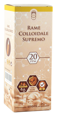 RAME COLLOIDALE SUPREMO 20PPM 100 ML - Farmacia Murachelli Di Putelli dr. Giovanni