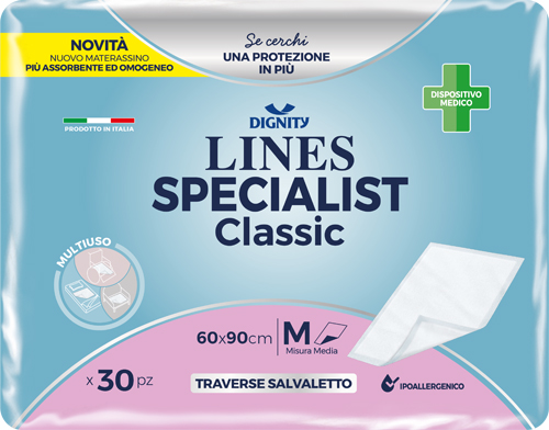 TRAVERSA LINES SPECIALIST CLASSIC 60X90CM TP 30 PEZZI - Farmacia Murachelli Di Putelli dr. Giovanni