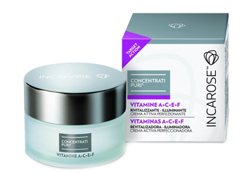 INCAROSE CONCENTRATO PURI CREMA VITAMINE A+C+E+F 50 ML - Farmacia Murachelli Di Putelli dr. Giovanni