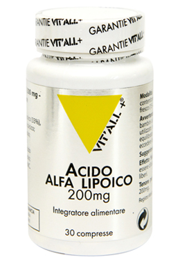 VITAL PLUS ACIDO ALFA LIPOICO 30 COMPRESSE - Farmacia Murachelli Di Putelli dr. Giovanni