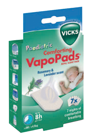 VICKS VAPOPADS ROSEMARY & LAVENDER SCENTE 7 PEZZI - Farmacia Murachelli Di Putelli dr. Giovanni