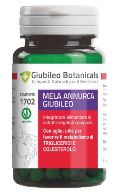 GIUBILEO BOTANICALS MELA ANNURCA 50 CAPSULE - Farmacia Murachelli Di Putelli dr. Giovanni