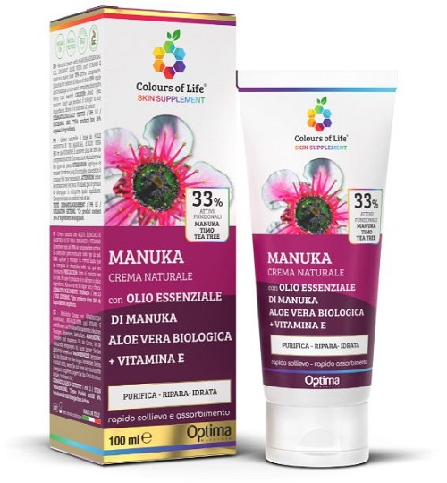 COLOURS OF LIFE SKIN SUPPLEMENT MANUKA CREMA 100 ML - Farmacia Murachelli Di Putelli dr. Giovanni