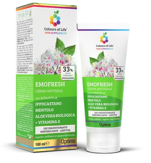 COLOURS OF LIFE SKIN SUPPLEMENT EMOFRESH CREMA 100 ML - Farmacia Murachelli Di Putelli dr. Giovanni