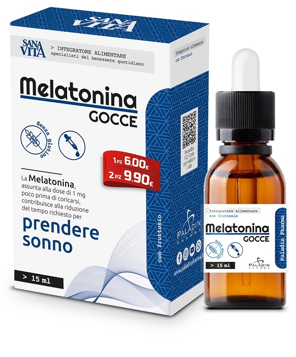 SANAVITA MELATONINA GOCCE 15 ML - Farmacia Murachelli Di Putelli dr. Giovanni