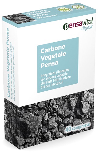 CARBONE VEGETALE PENSA 40 COMPRESSE - Farmacia Murachelli Di Putelli dr. Giovanni